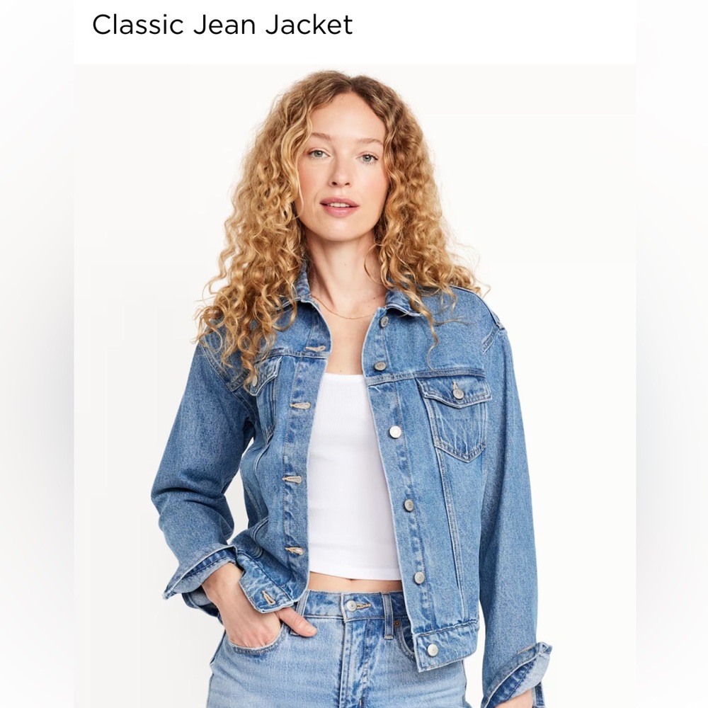 New old navy jean jacket